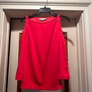 Red Trina Turk Top Small